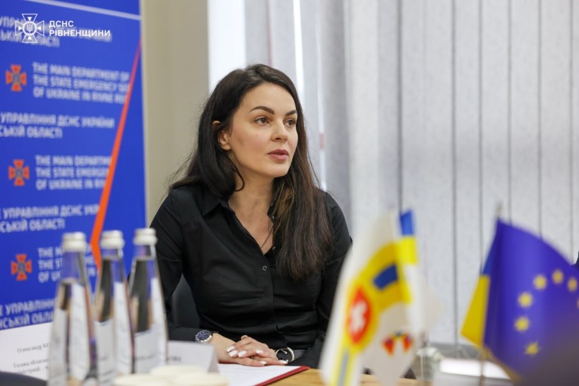 Начальниця Управління у справах ветеранів Рівненської ОДА Марина Корольова