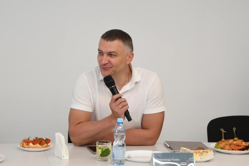 Заступник голови ОДА О.Кохан під час заходу