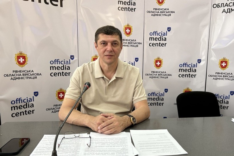 На фото - перший заступник голови Рівненської ОДА С.Подолін