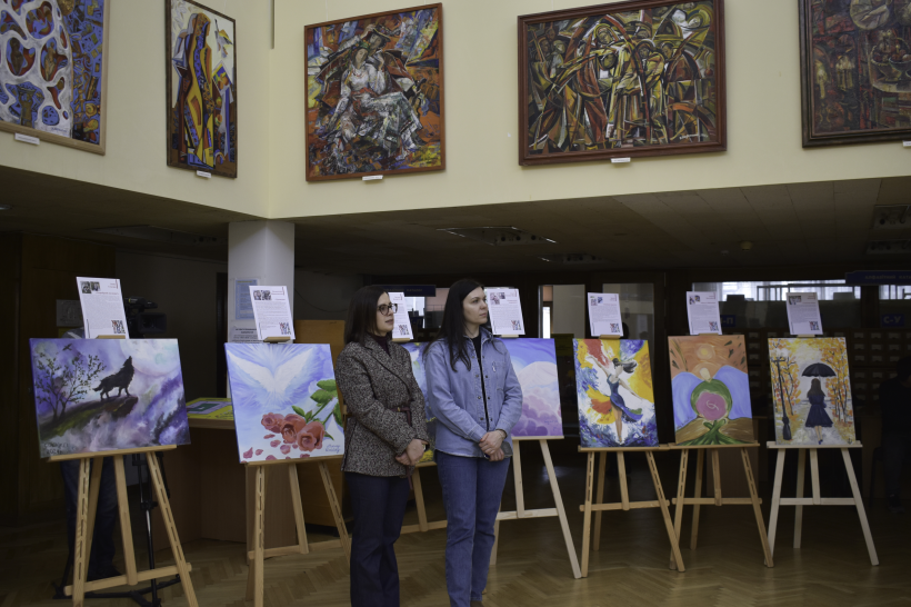 Учасниці арт-проєкту «Малюю серцем»