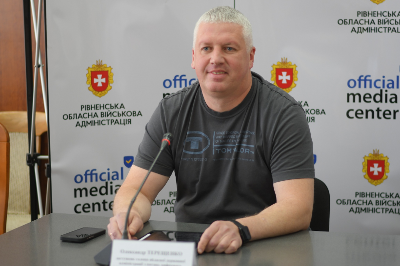 На фото - заступник голови ОДА Олександр Терещенко