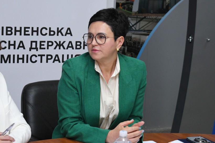 Заступниця голови Рівненської ОДА Людмила Шатковська