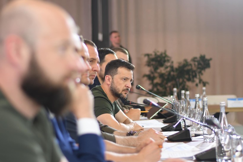 Володимир Зеленський  під час Конгресу