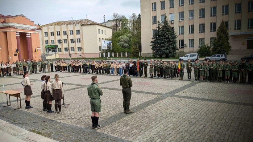 Фото  урочистостей до 112-ї річниці Дня першої Пластової присяги