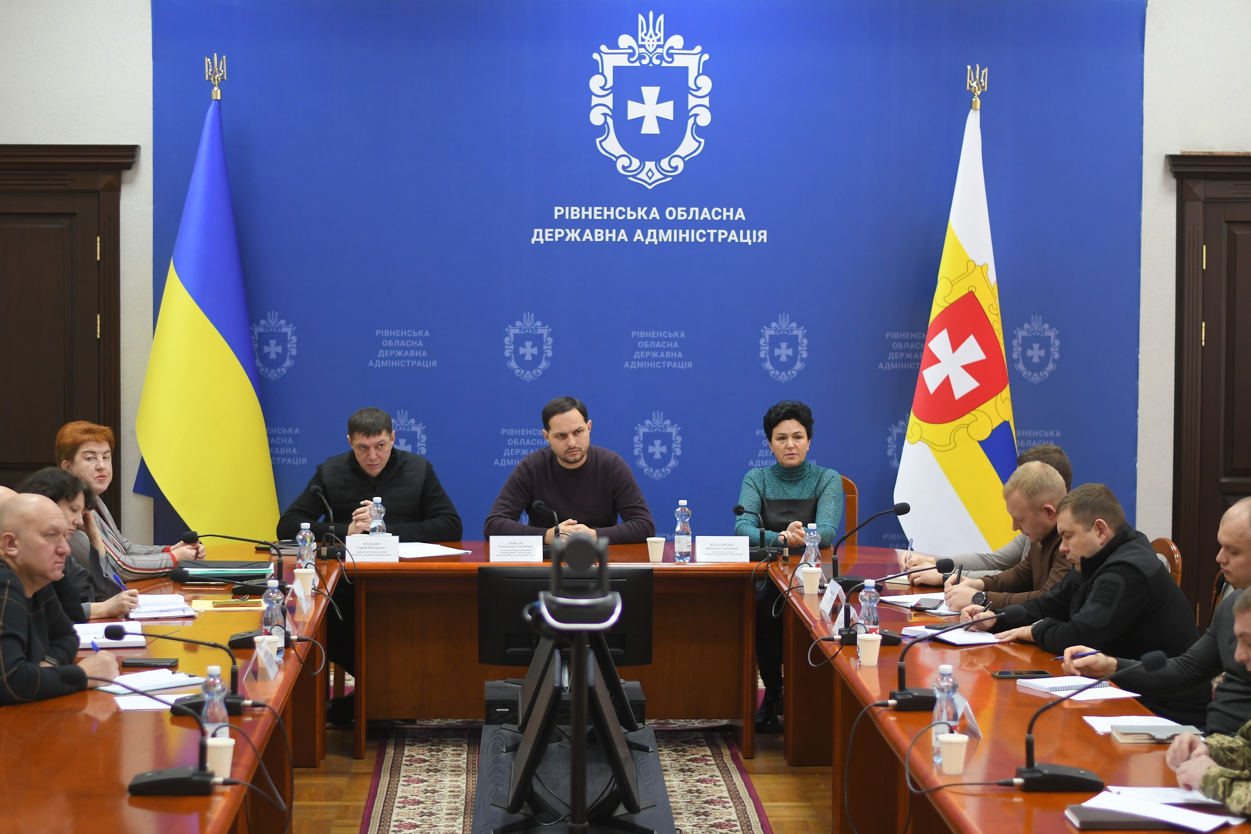 Фото з засідання робочої групи «Прозорість і підзвітність» при Рівненській ОДА