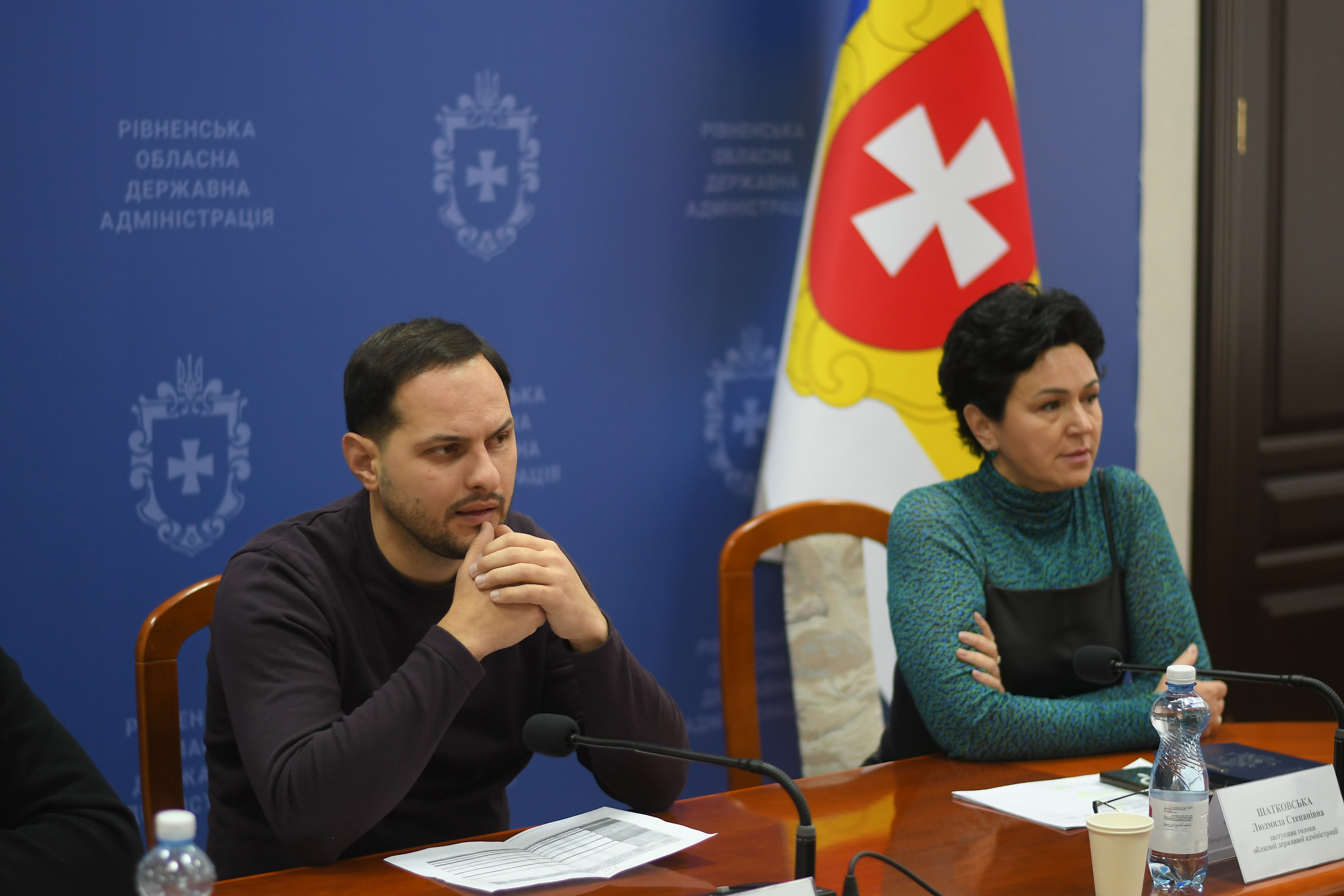 Фото з засідання робочої групи «Прозорість і підзвітність» при Рівненській ОДА