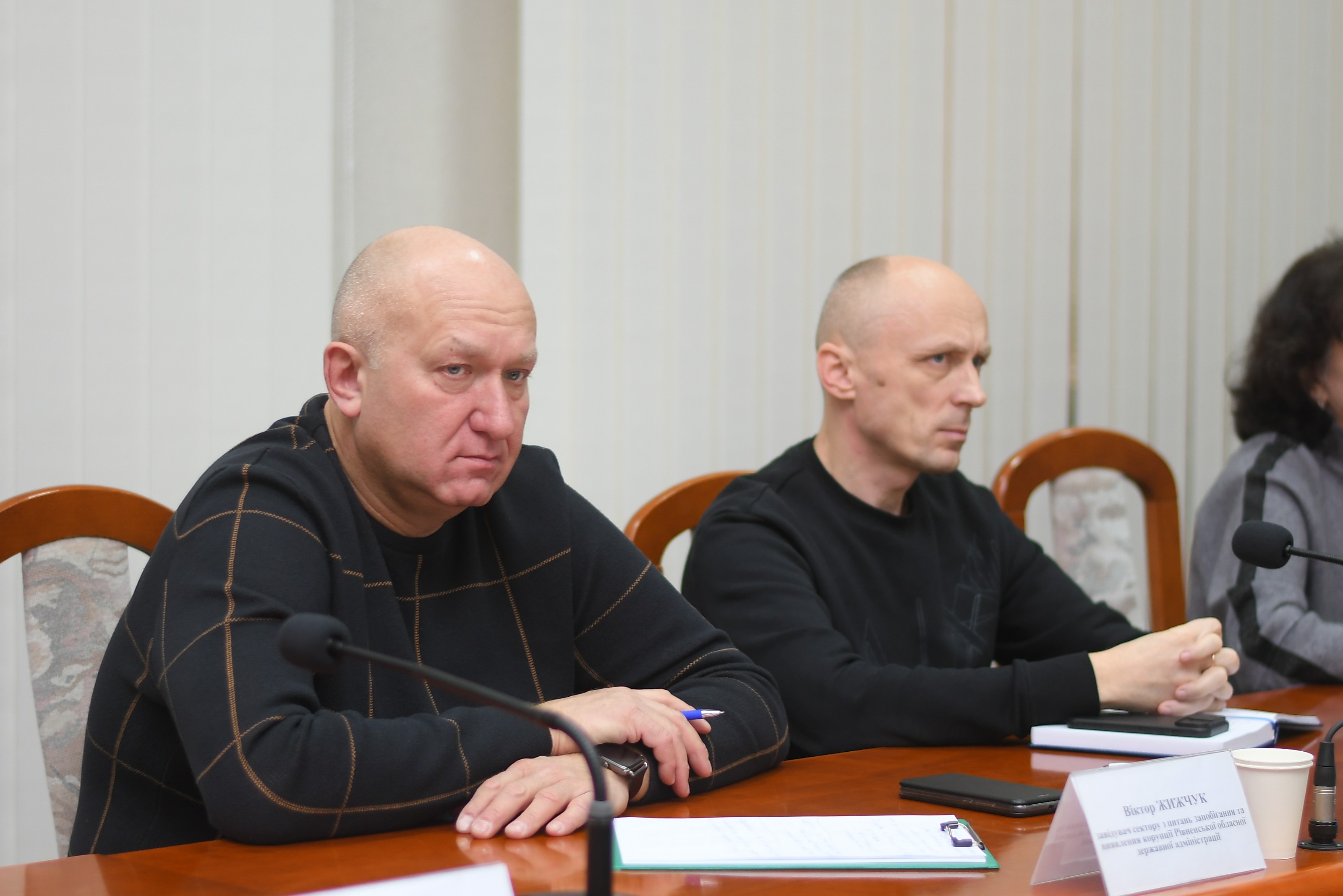 Фото з засідання робочої групи «Прозорість і підзвітність» при Рівненській ОДА