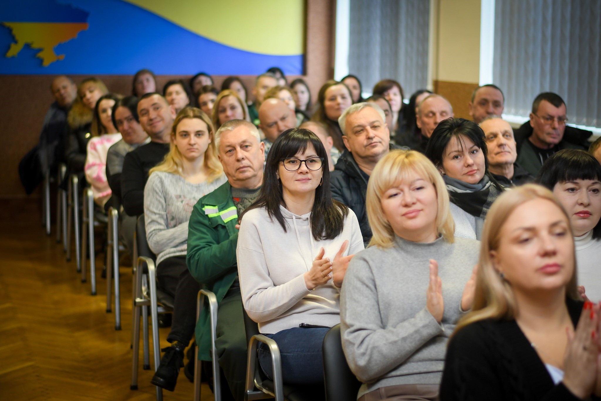 Фото з вручення державних нагород та відзнак працівникам ПрАТ «Рівнеобленерго»
