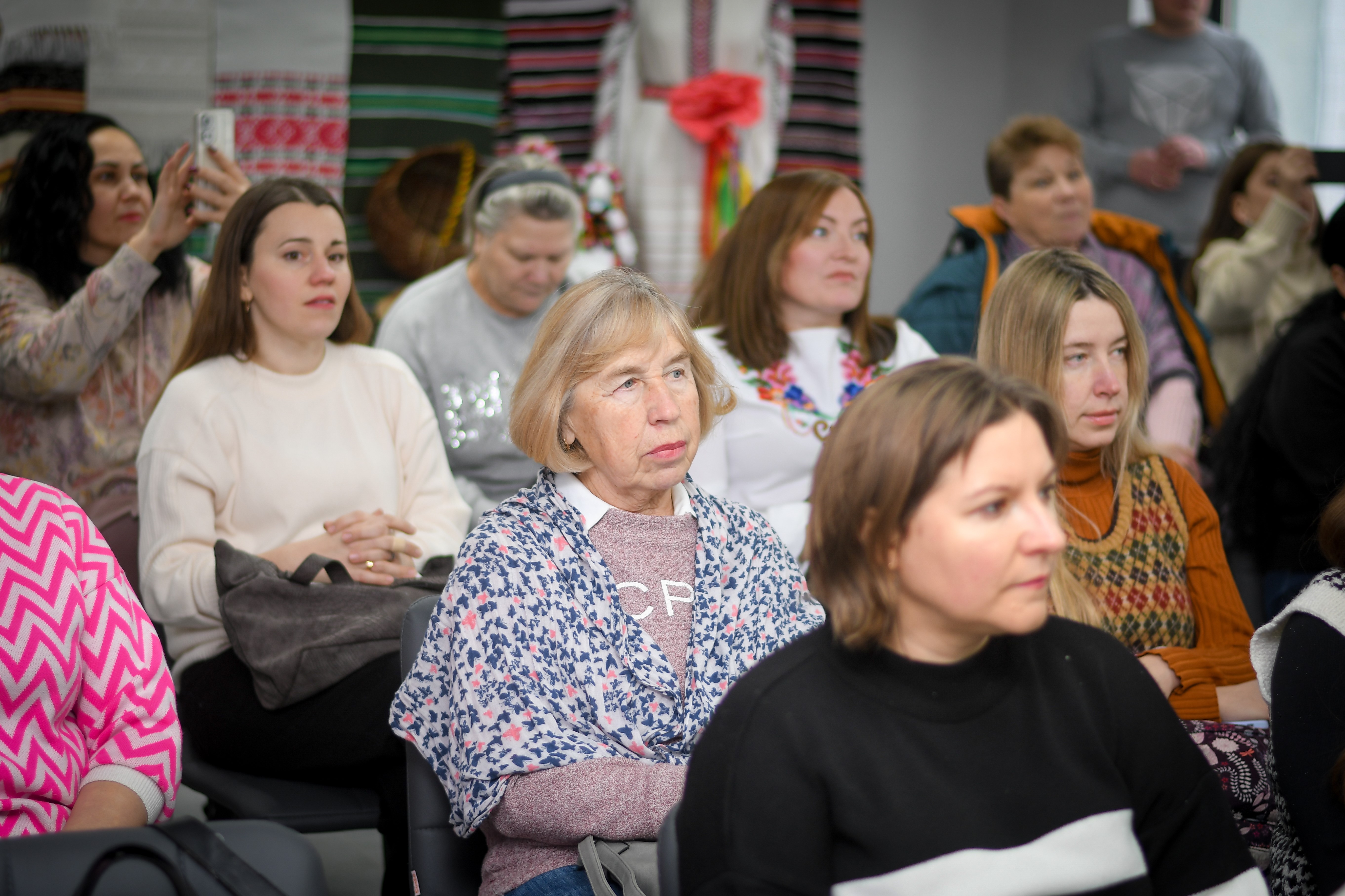 Фото з треніну для вимушених переселенців «Культурні особливості Рівненської області»