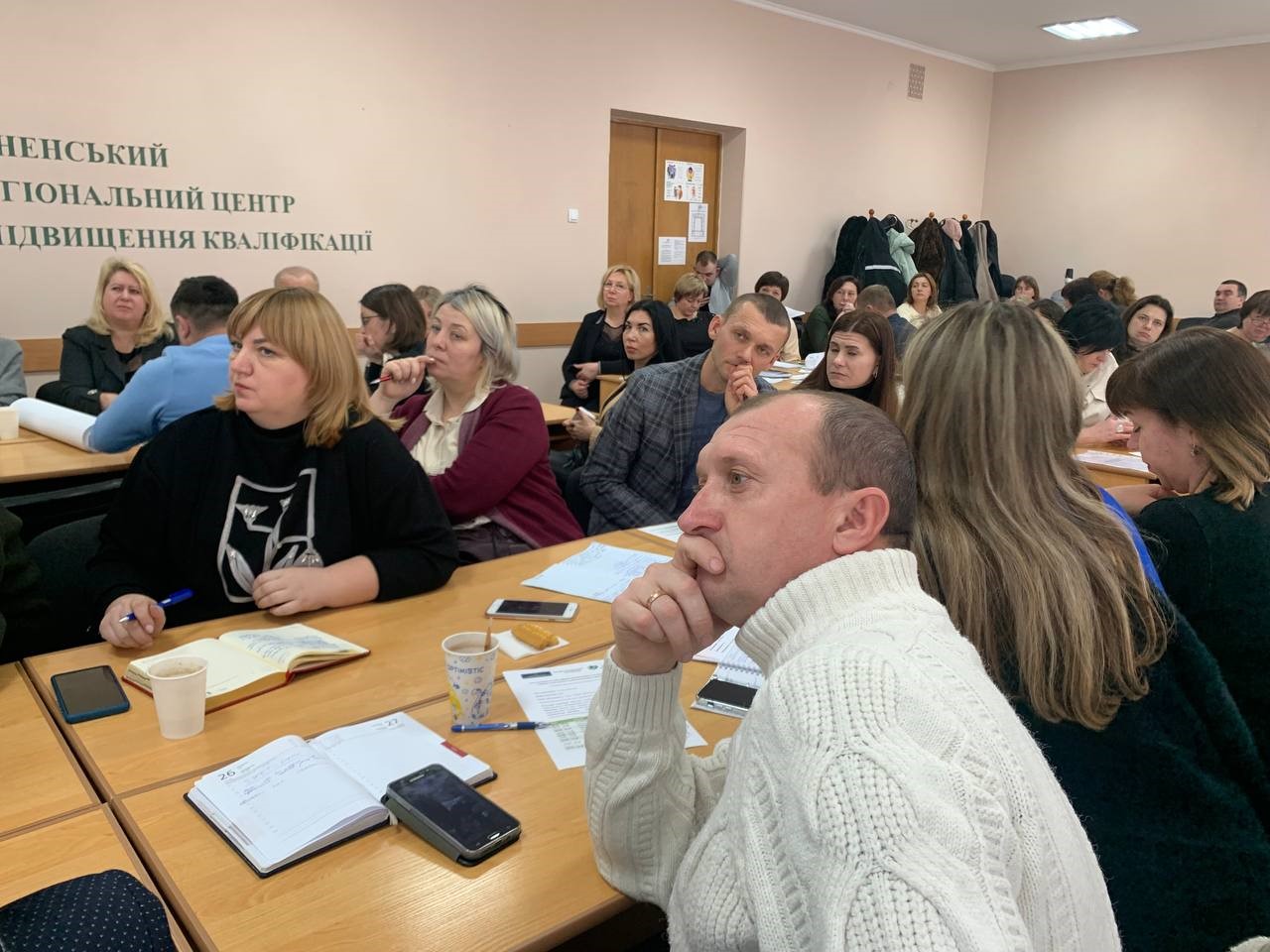 Фото з зустрічі з керівниками освіти громад Рівненщини