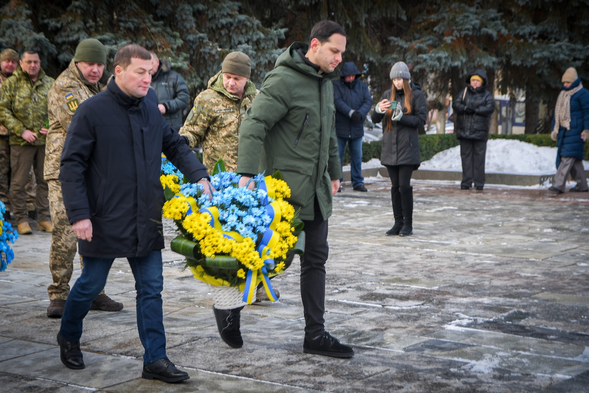 Фото з урочистостей до Дня Соборності