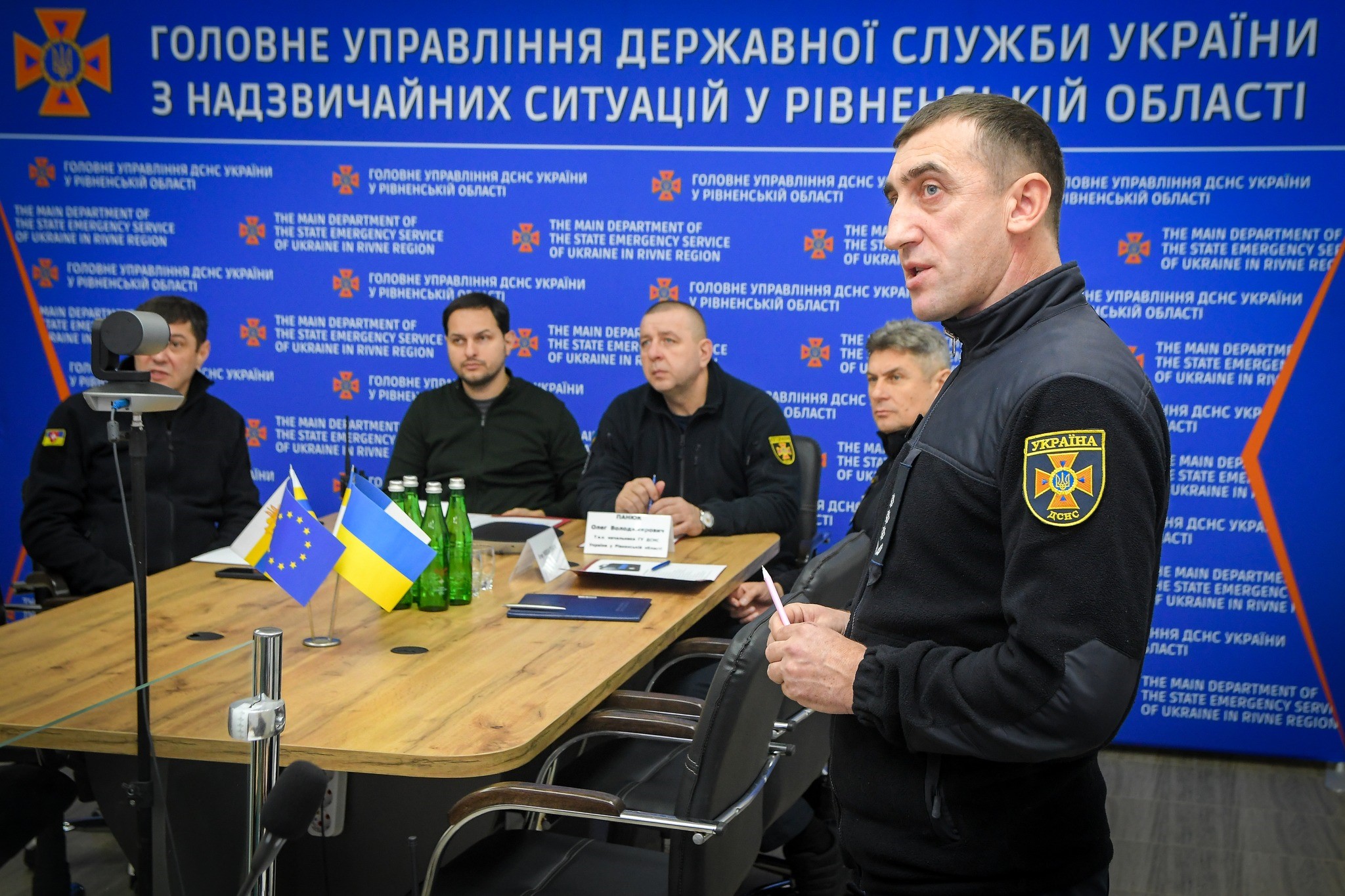 Керівники Рівненської ОВА спільно з ДСНС перевірили роботу цифрового радіозв’язку