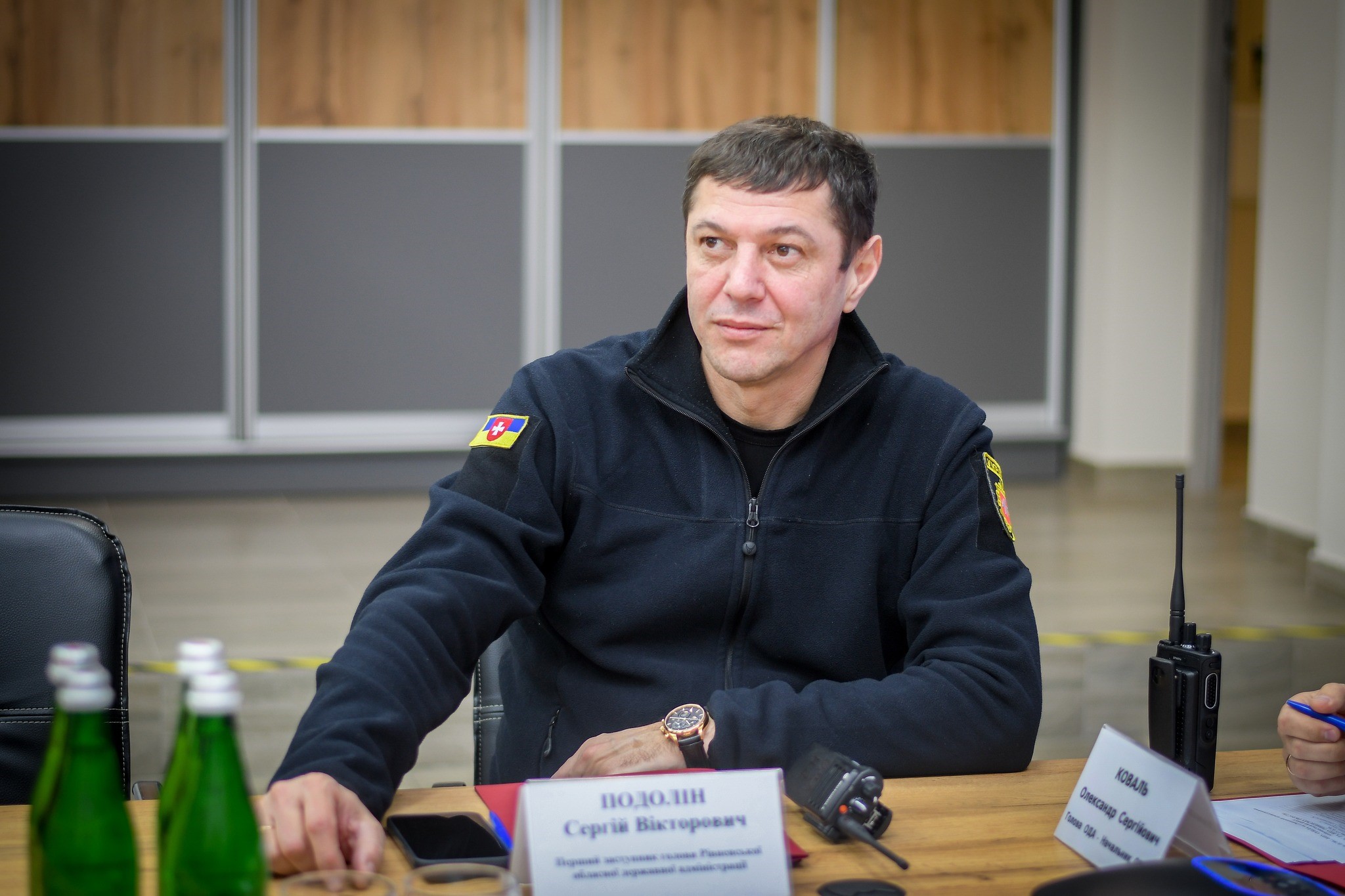 Керівники Рівненської ОВА спільно з ДСНС перевірили роботу цифрового радіозв’язку