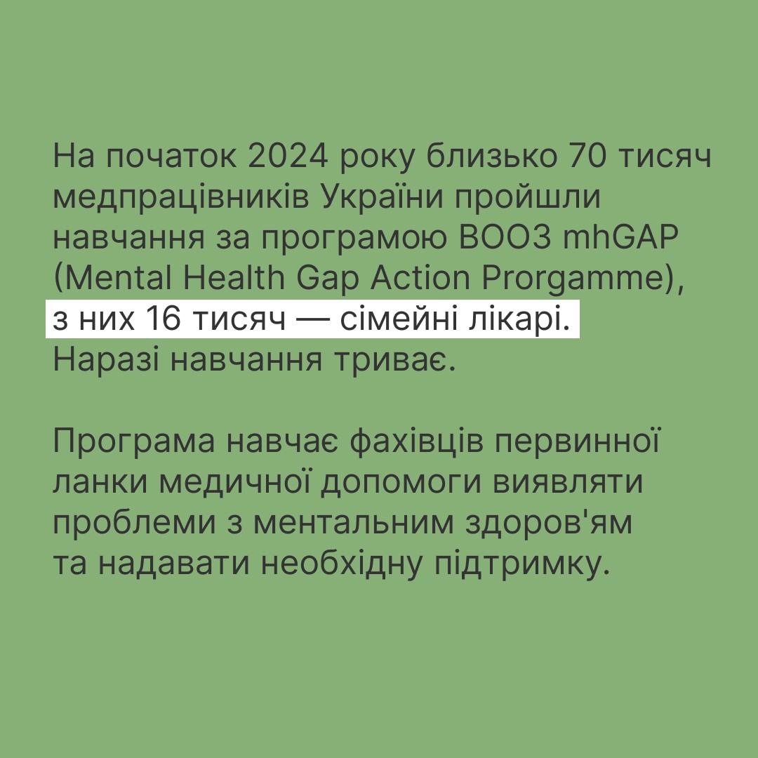 Інфографіка ""Ти як?": Сімейні лікарі навчаються за програмою ВООЗ"