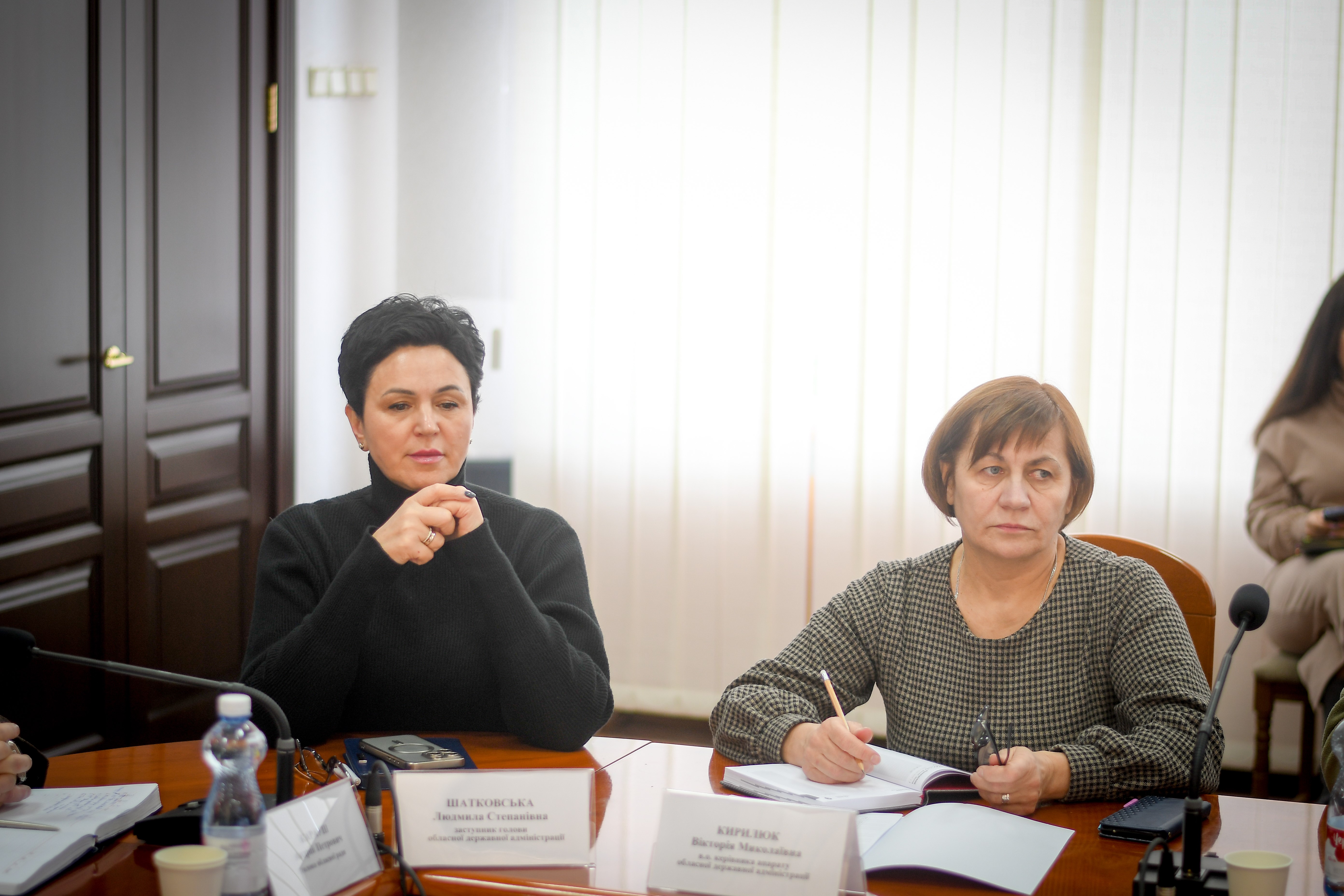 Фото з наради із керівниками ТГ під головуванням начальника Рівненської ОВА О.Коваля
