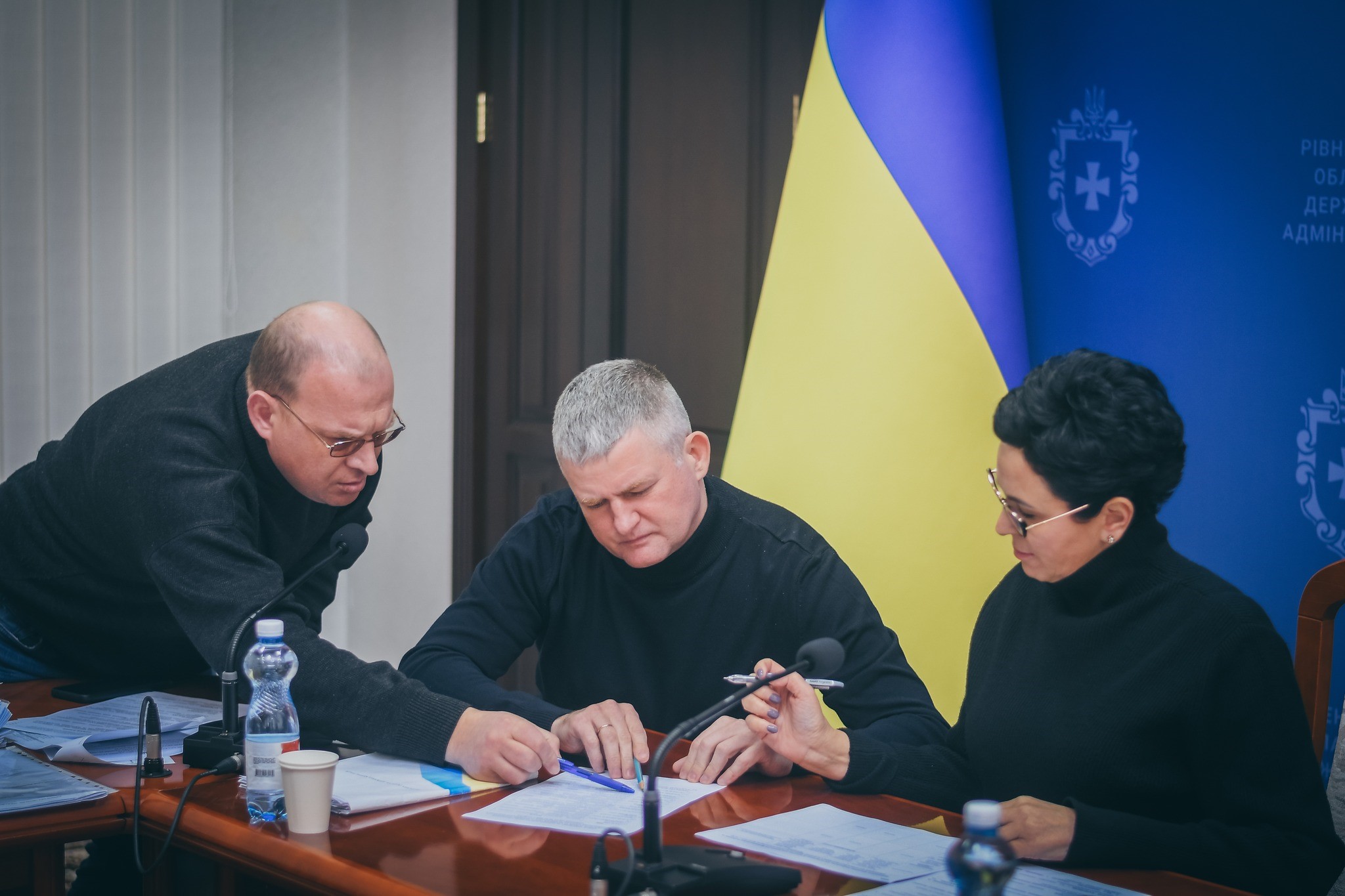 Фото з засідання робочої групи в Рівненській ОДА