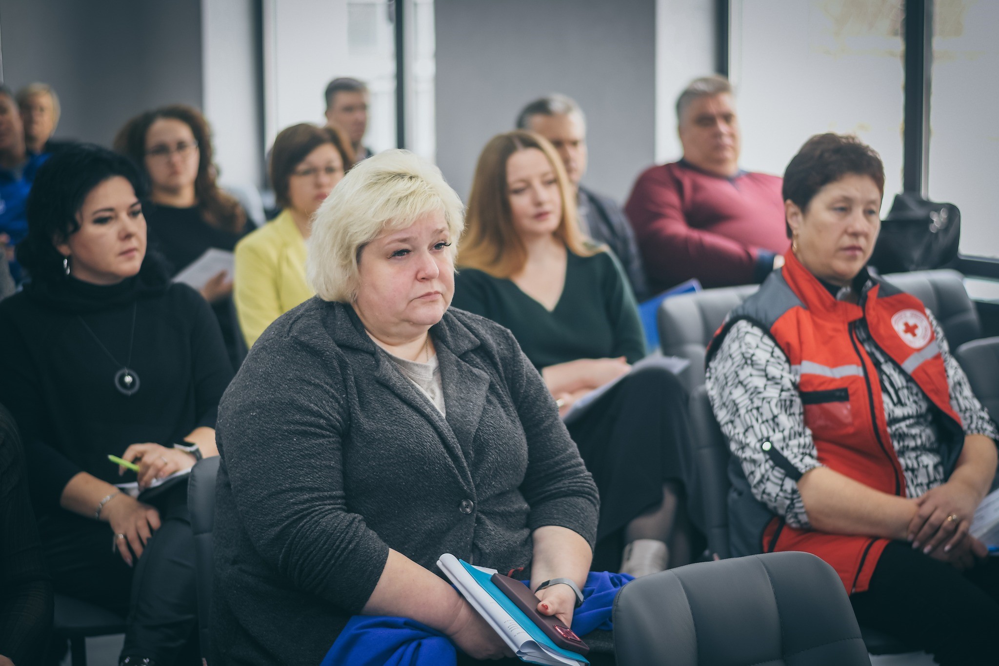 Фото з засідання Координаційного центру підтримки цивільного населення при Рівненській ОДА