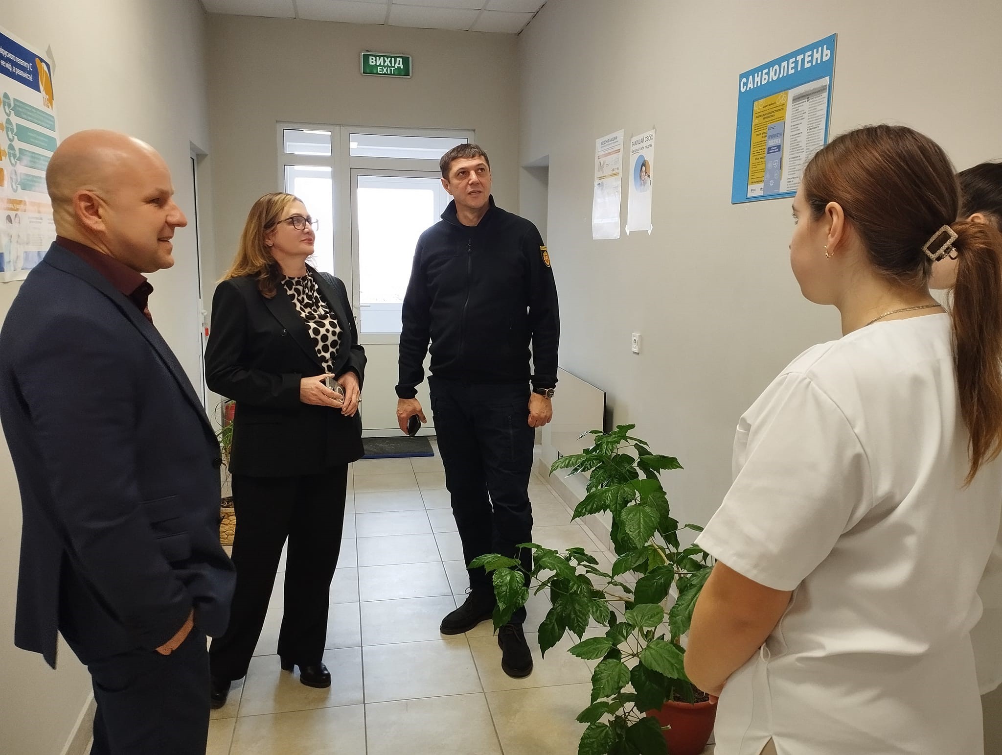 Фото з робочої поїздки до амбулаторії в селі Бармаки