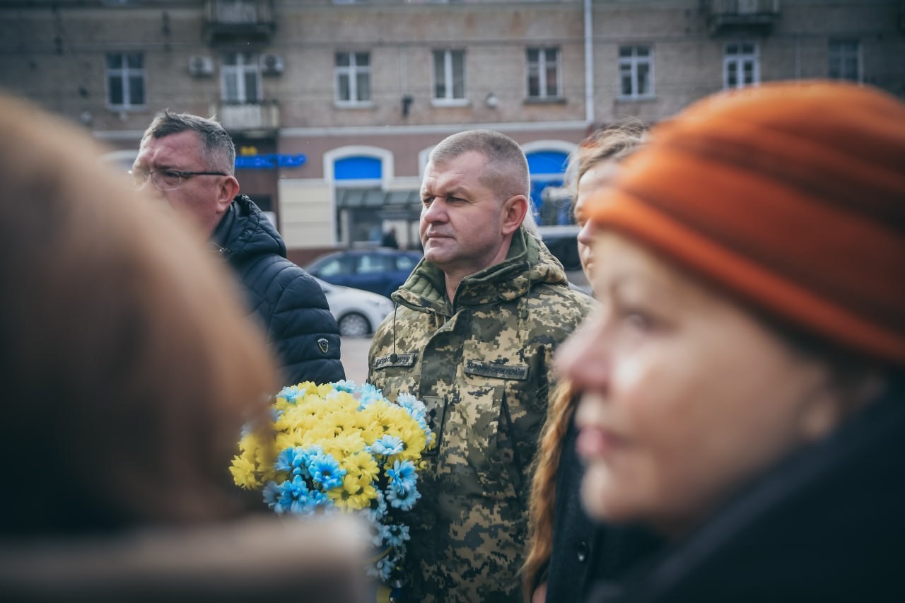 Фото з  урочистостей з вшанування пам’яті Уласа Самчука