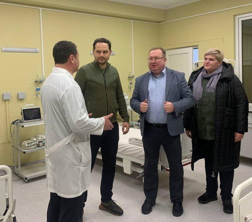 Фото з приймального відділення Володимирецької лікарні