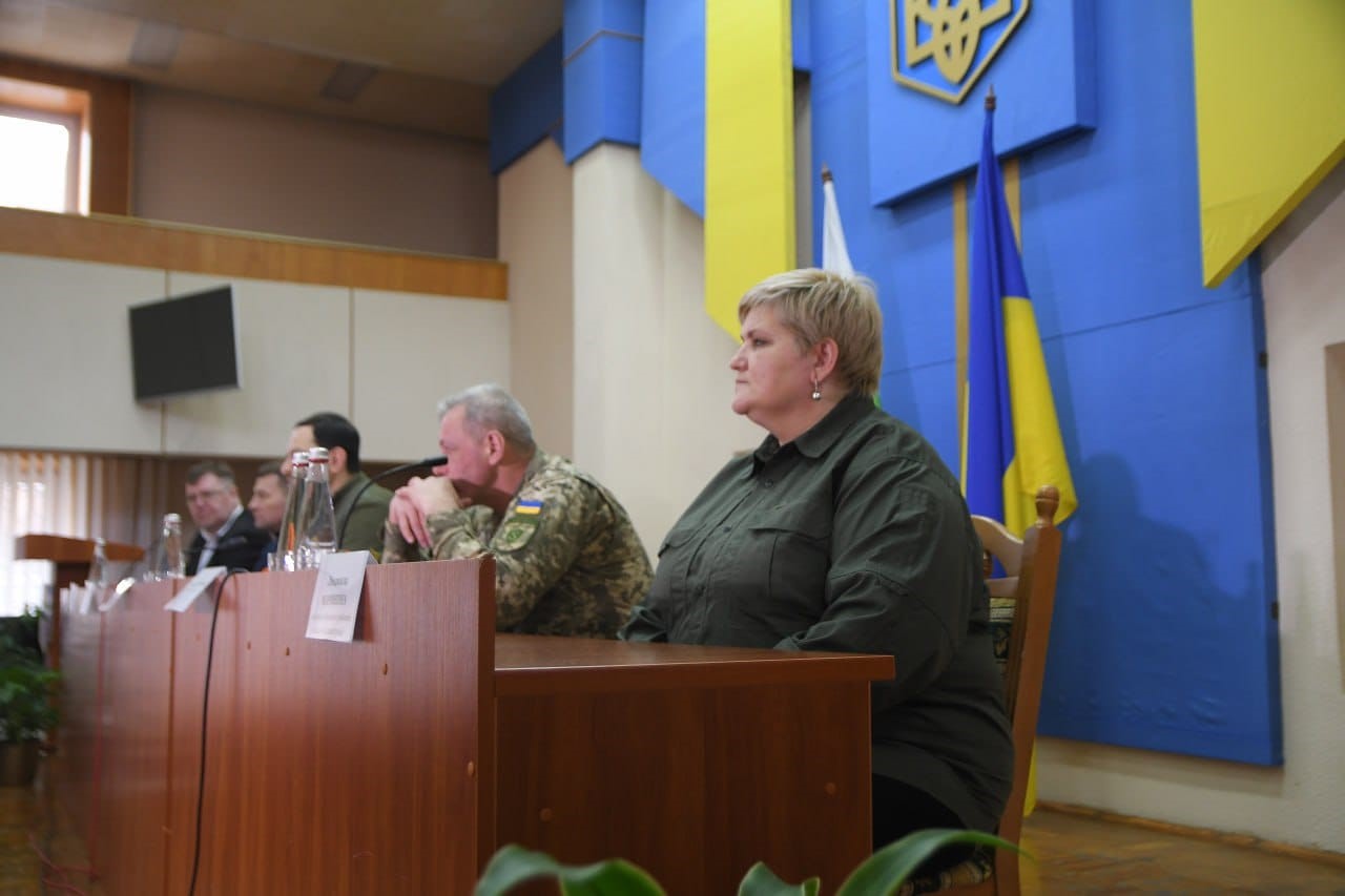 Фото з представлення на посаді начальника Вараської міської військової адміністрації
