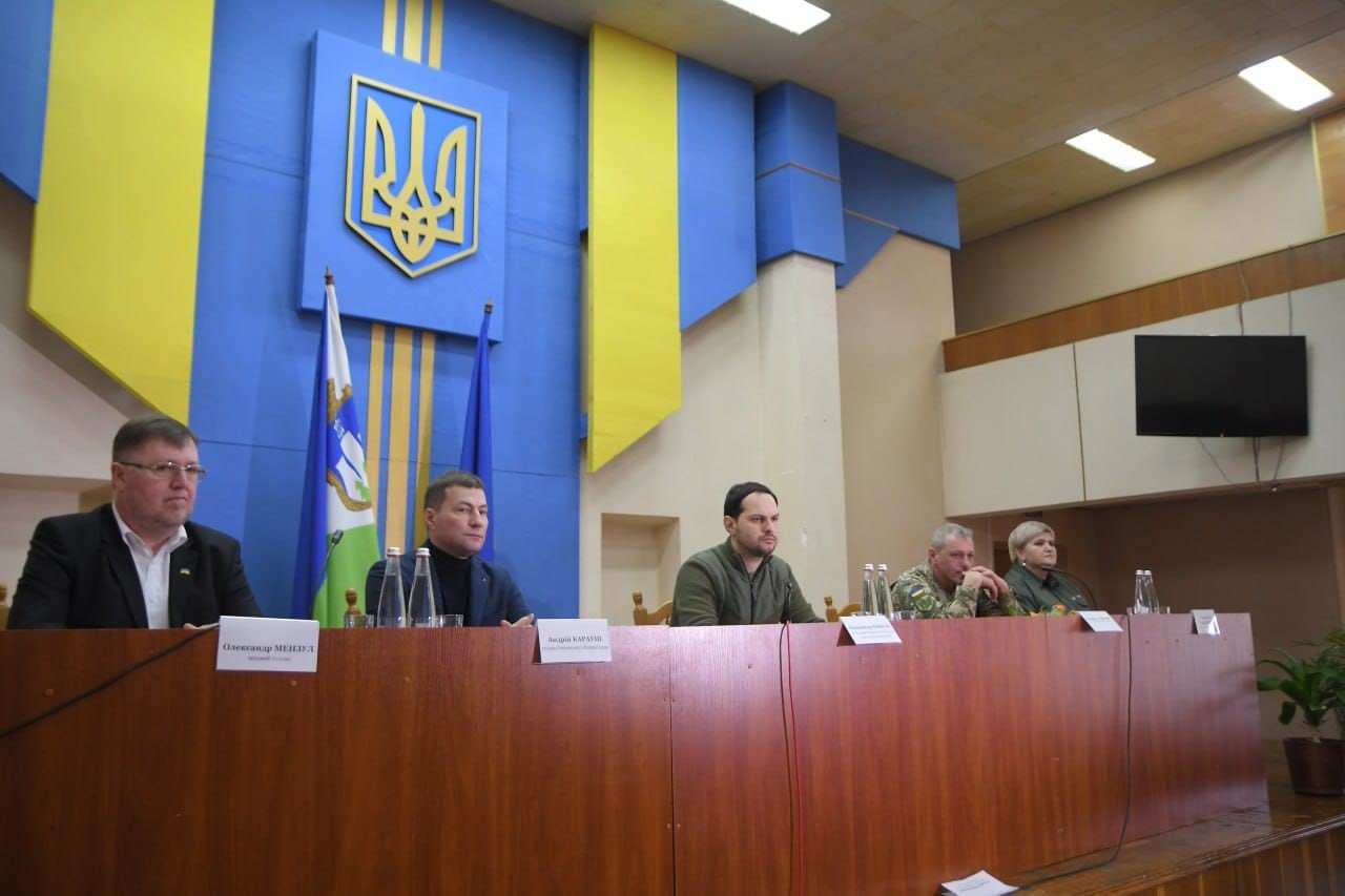 Фото з представлення на посаді начальника Вараської міської військової адміністрації