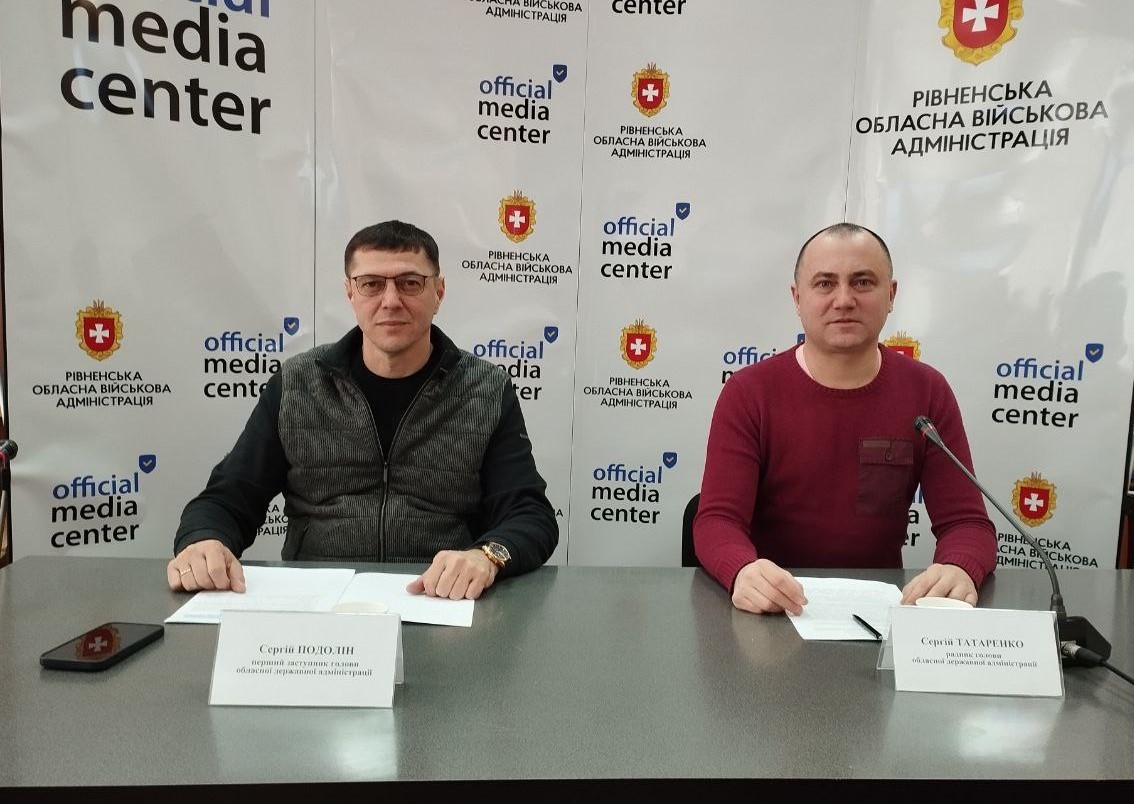 На фото - Сергій Подолін та Сергій Татаренко
