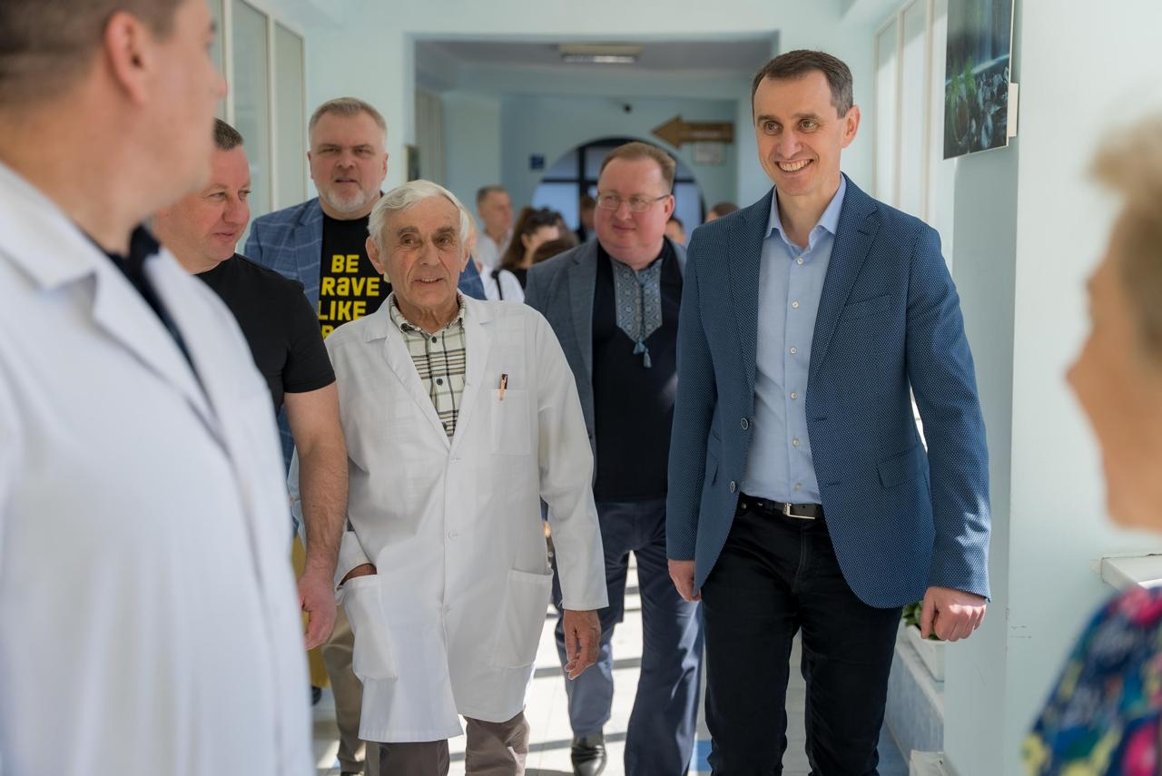 Фото з робочої поїздки на Рівненщину Міністра охорони здоров’я В.Ляшка