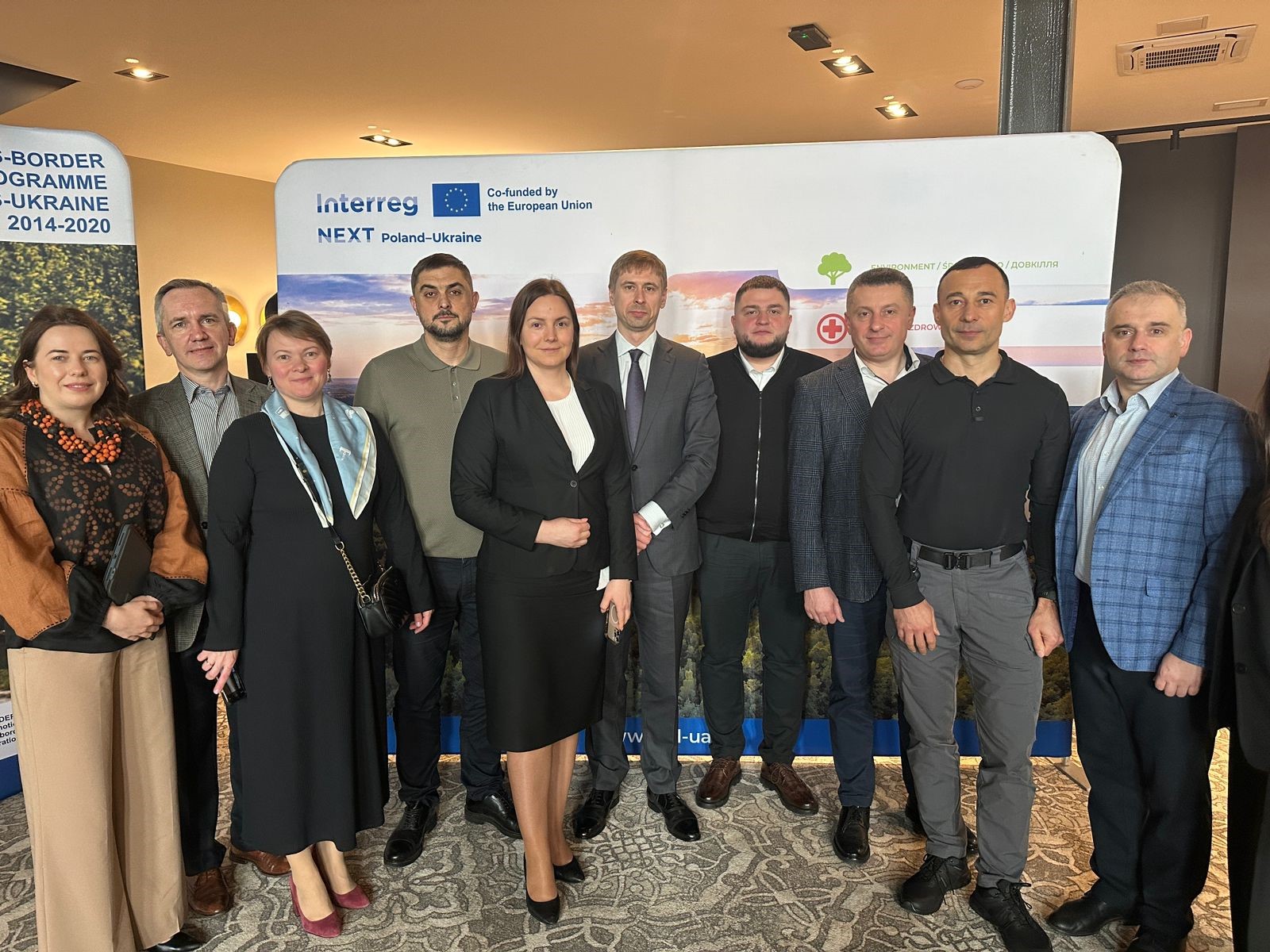На фото -  делегація з Рівненщини з дводенним візитом в польському місті Кросно