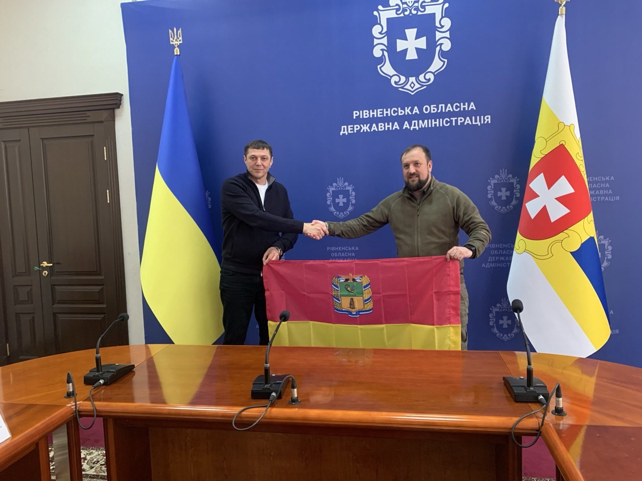 Перший заступник голови ОДА С.Подолін  зустрілився із керівництвом Купʼянської військової адміністрації