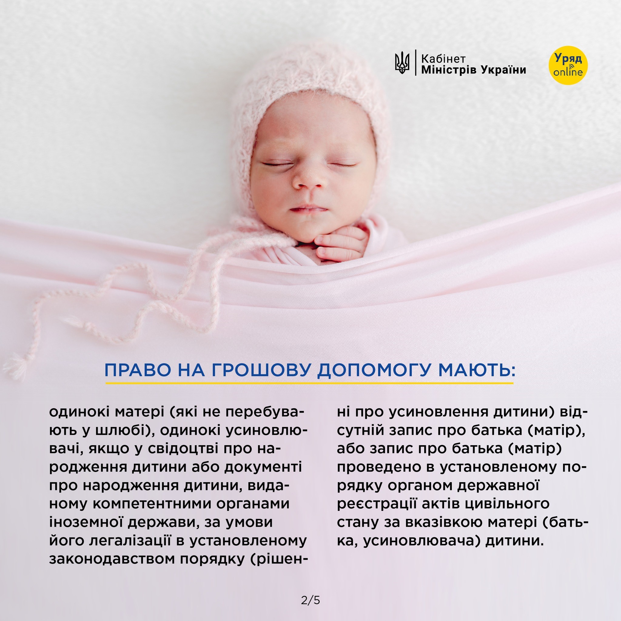 Інфоргарфіка з інформацією як отримати виплати на дитину одинокій матері або батьку
