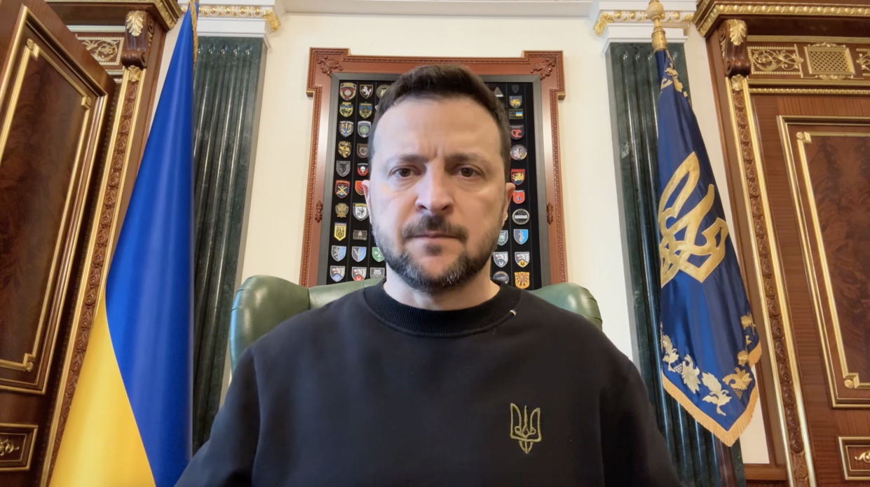 На фото - Президент України Володимир Зеленський