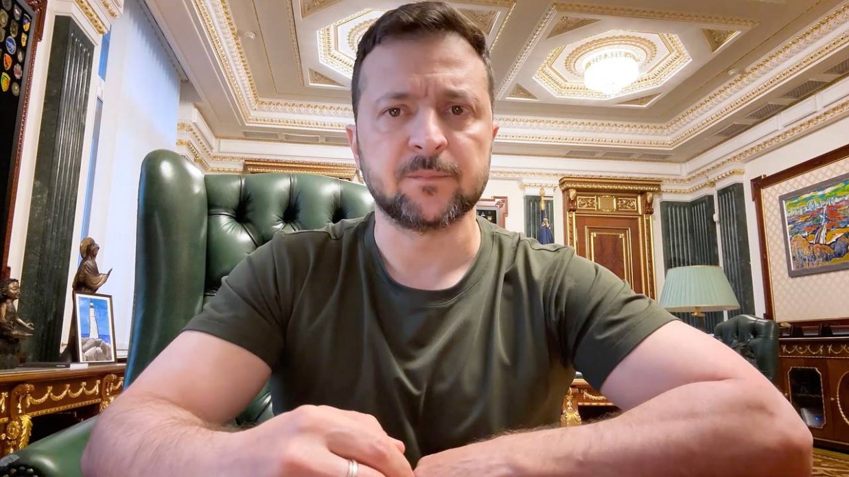 На фото - Президент України Володимир Зеленський