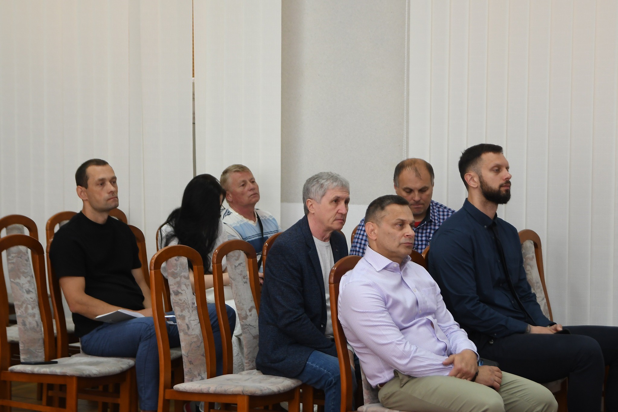 На фото - учасники наради в Рівненській ОДА