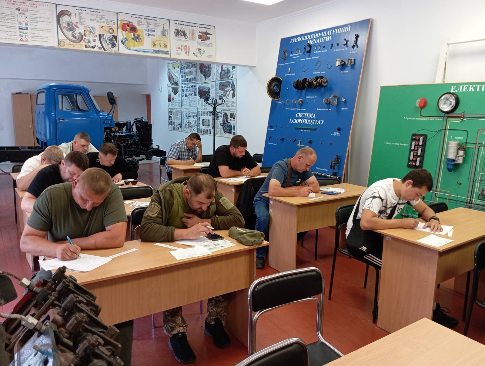 Учні закладу в аудиторії