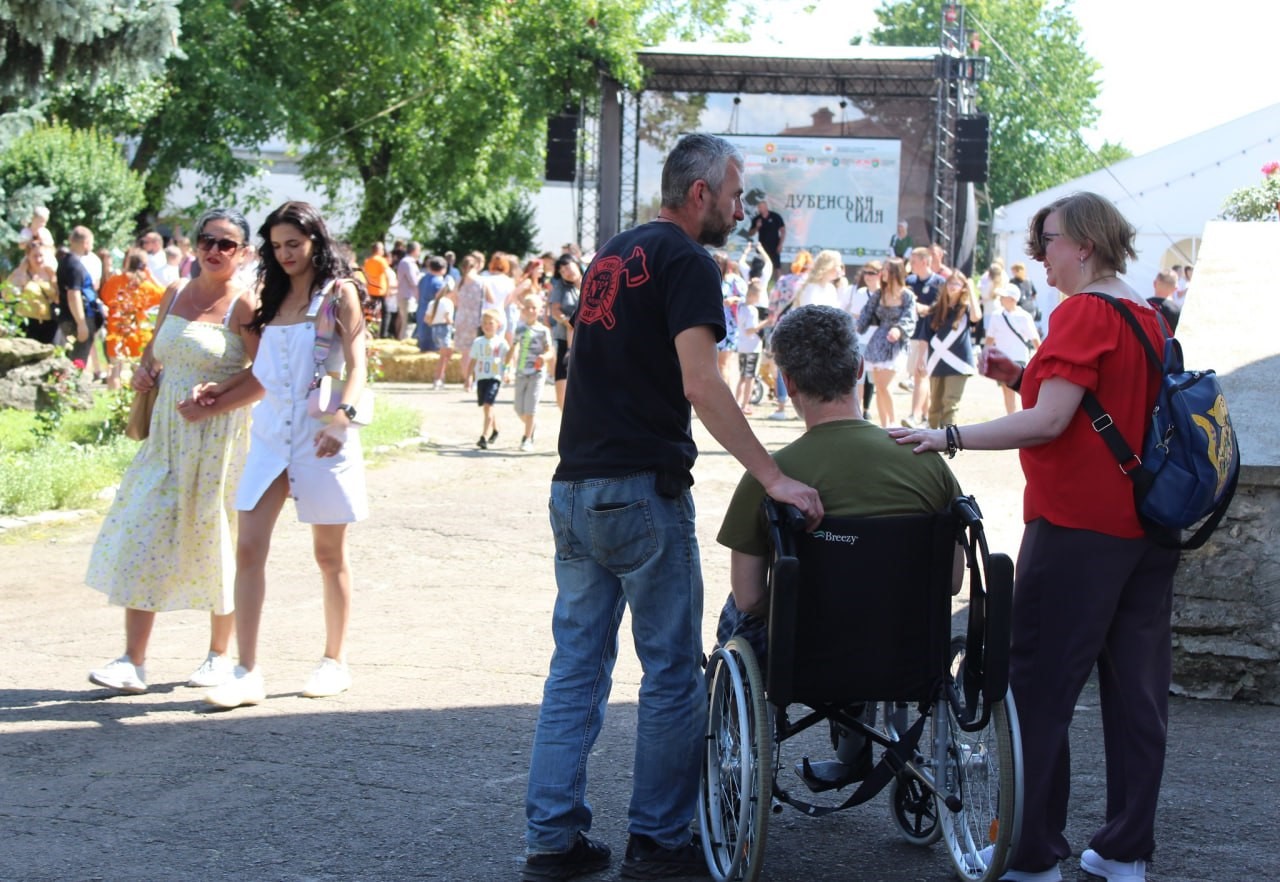 Момент фестивалю в місті Дубно