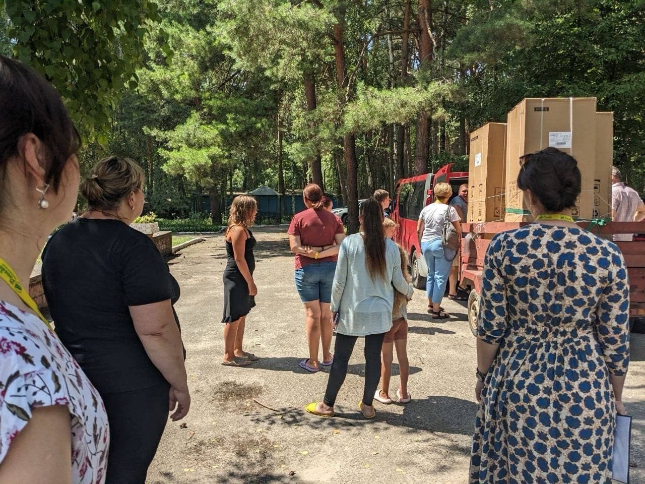 Предствники влади відвідали переселенців