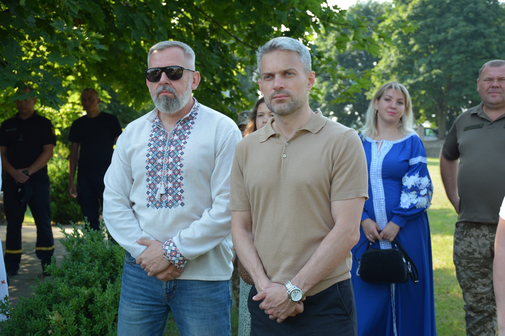 Заступник голови Рівненської ОДА Ігор Павленко та голова Дубенської РВА Всеволод Пекарський