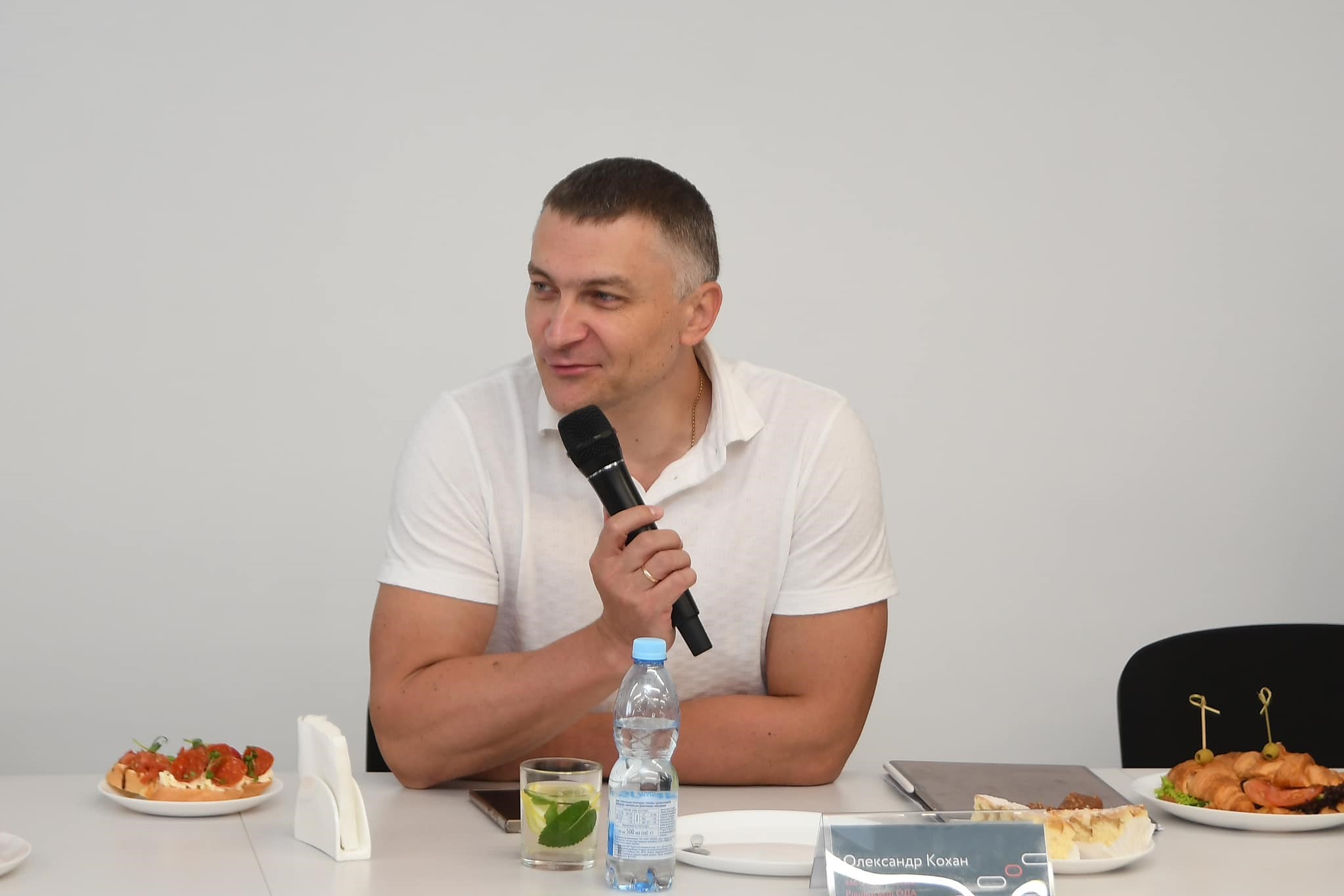 Заступник голови ОДА О.Кохан під час заходу