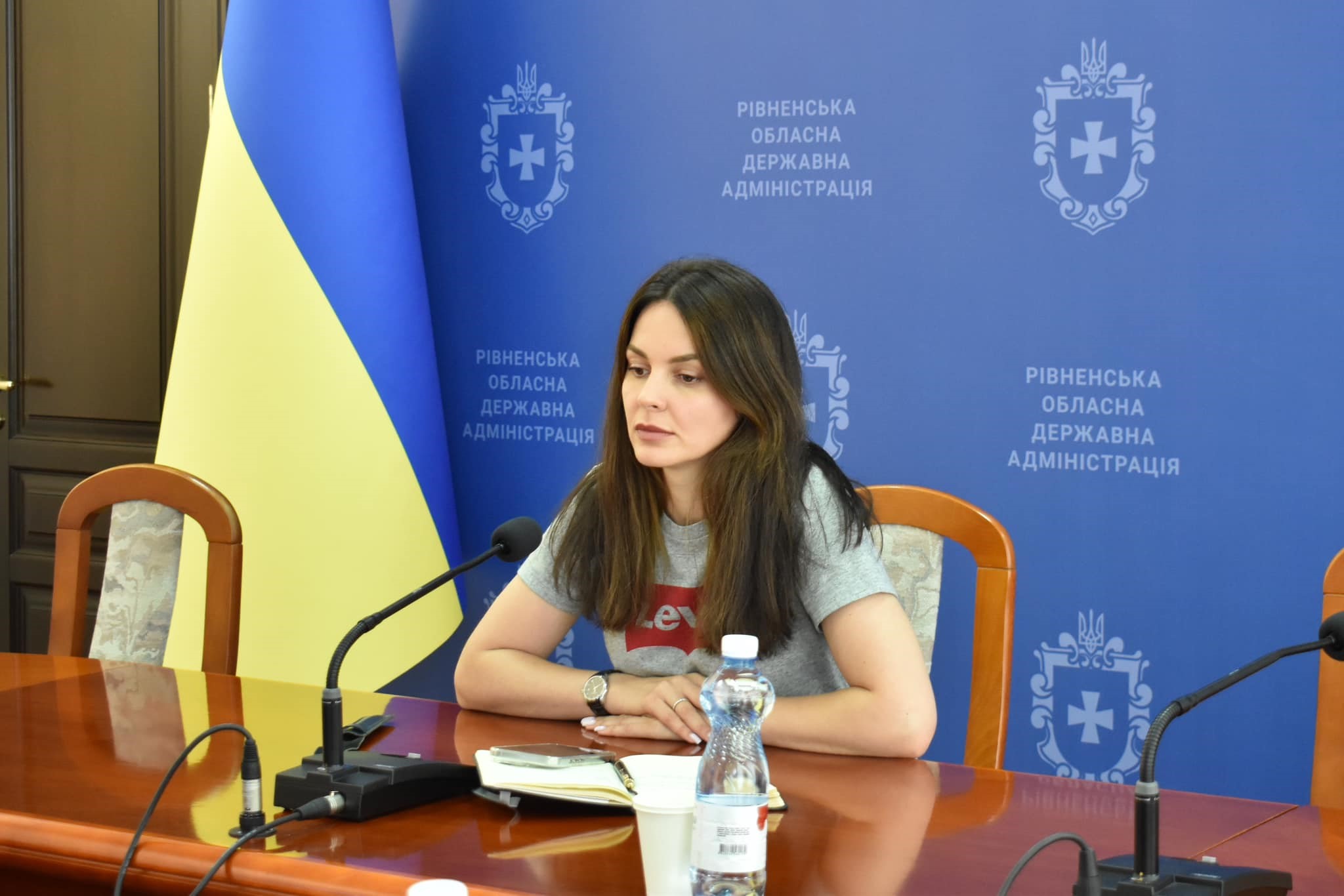 Начальниця Управління у справах ветеранів Рівненської ОДА Марина Корольова.