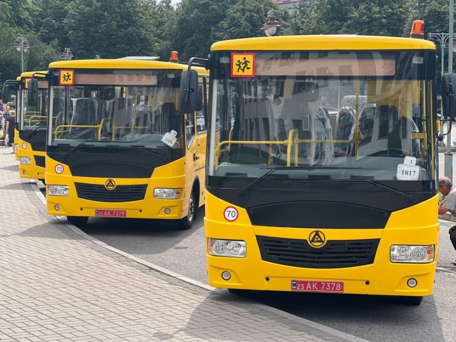 Шкільні автобуси. Фото ілюстративне