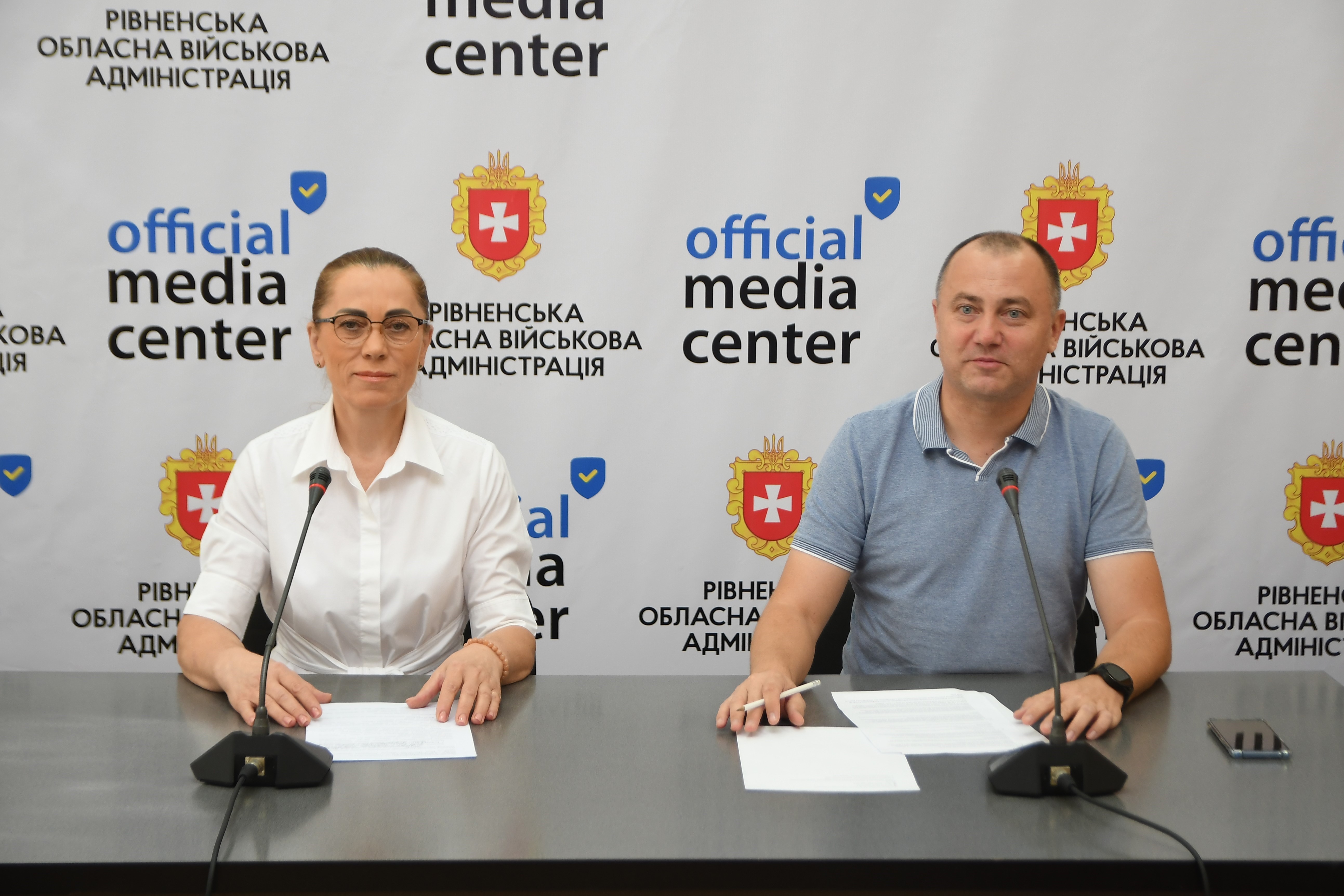 Надія Плютинська та Сергій Татаренко