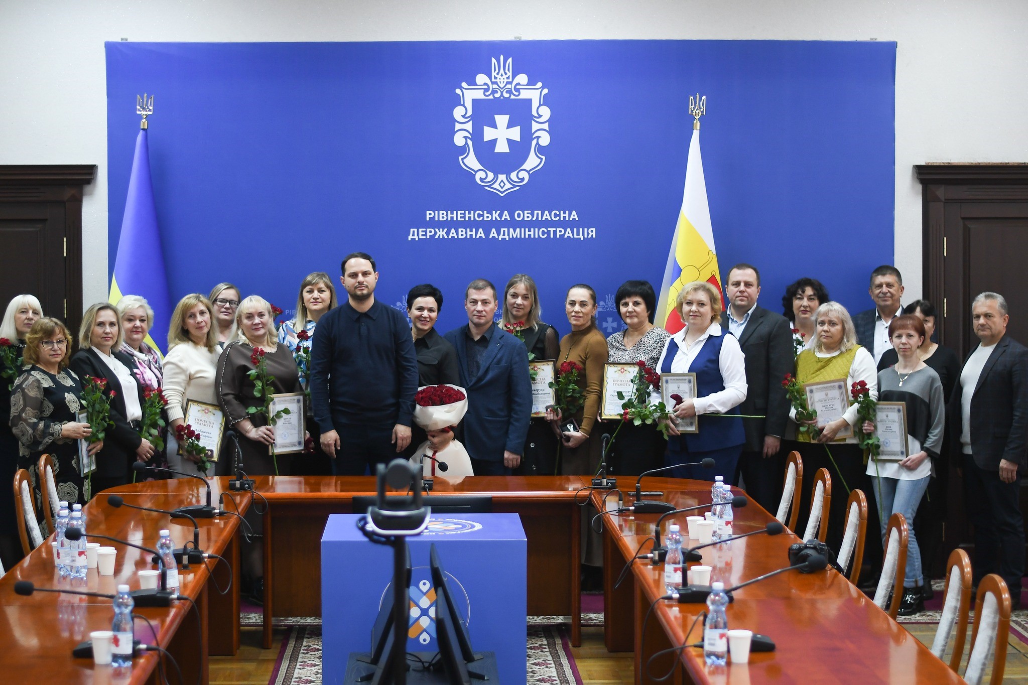 На Рівненщині привітали працівників соціальної сфери з професійним святом