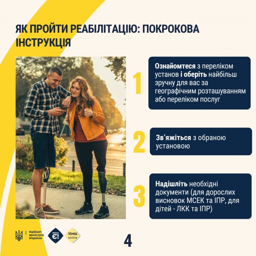 Як безоплатно пройти реабілітацію в Україні?