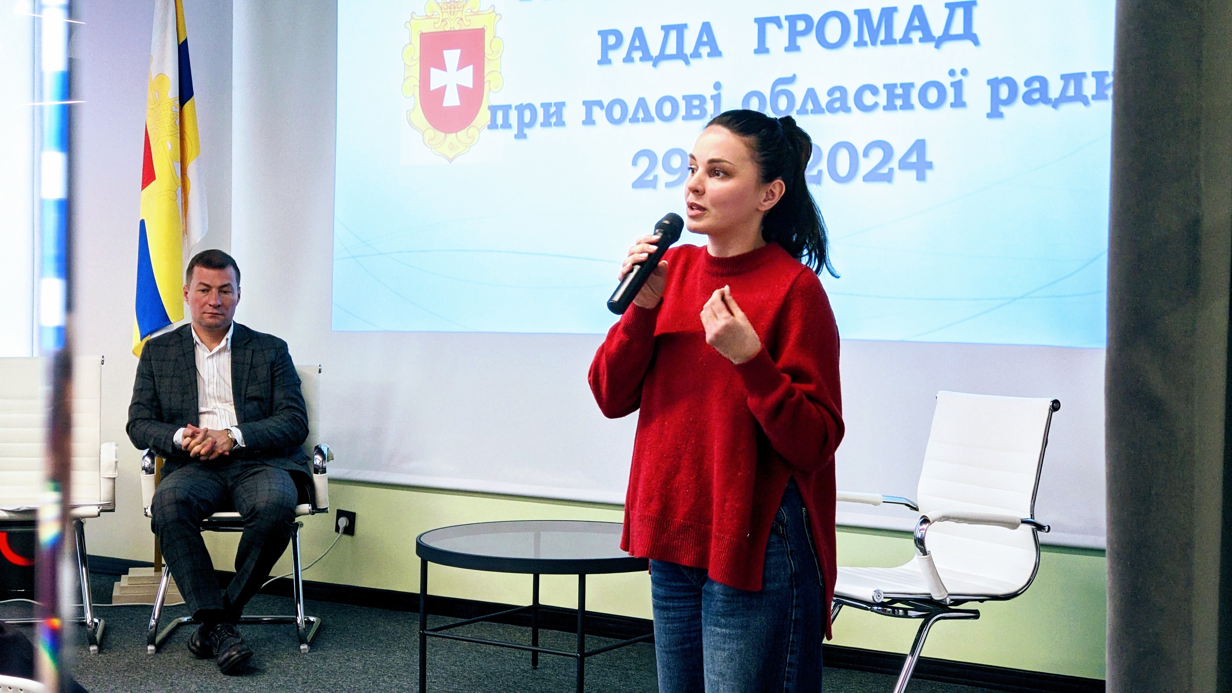 Начальниця Управління з питань ветеранів Рівнеської ОДА Марина Корольова