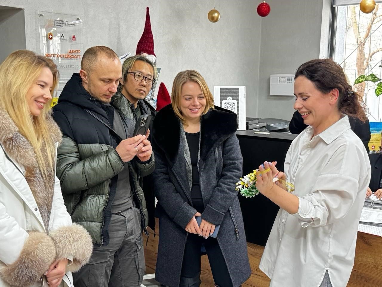 Рівненський Центр Життєстійкості презентували іноземним гостям