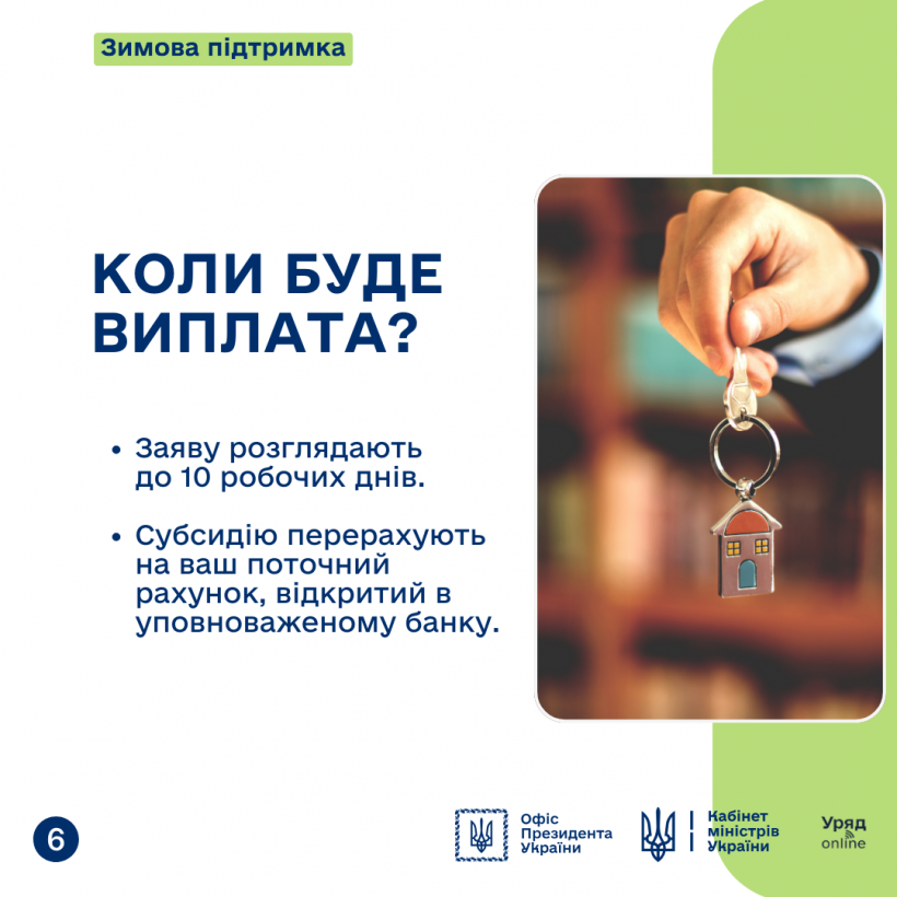 Інфографіка "Як ВПО отримати субсидію на оренду житла?"