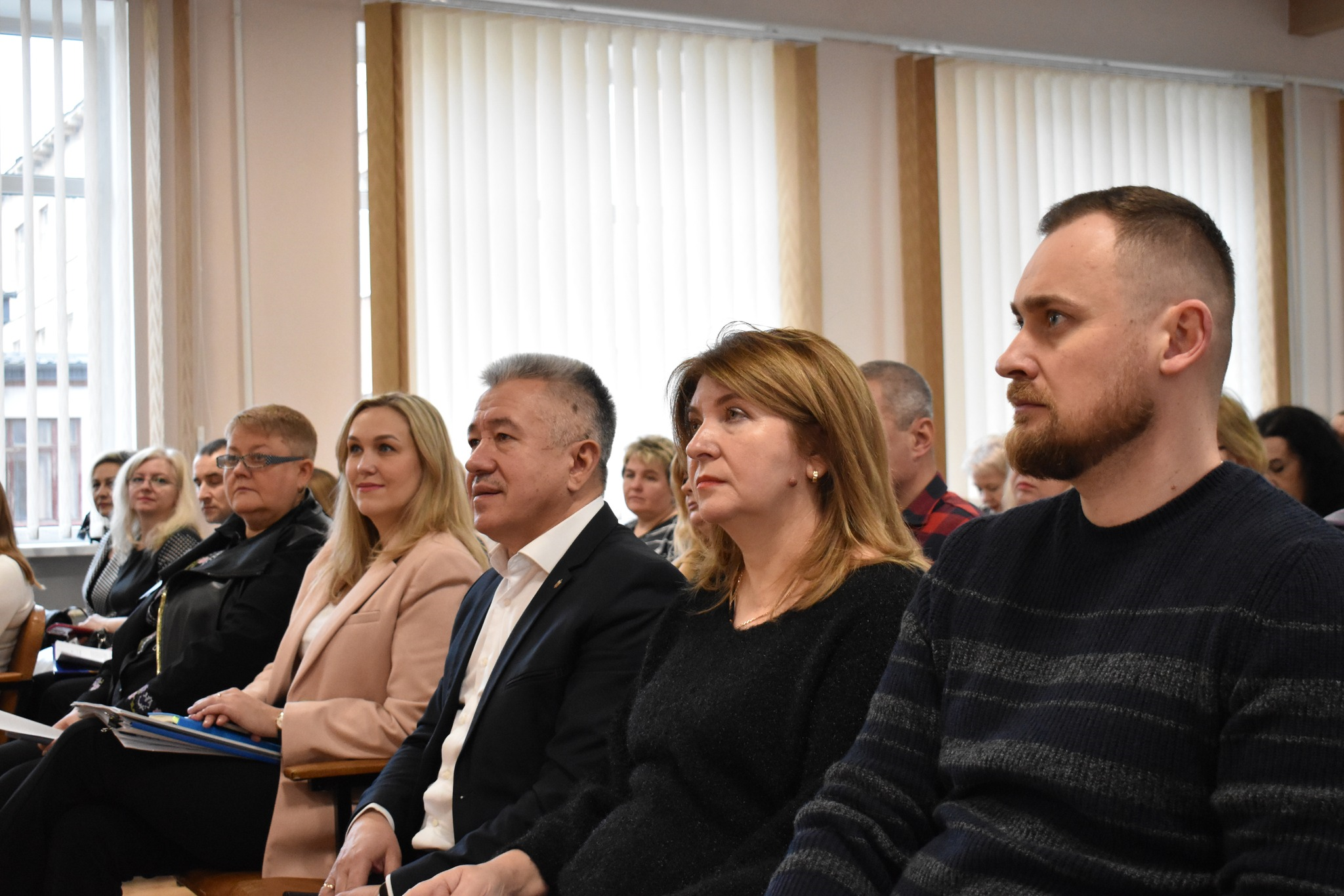 освітянська нарада за участі Петра Коржевського