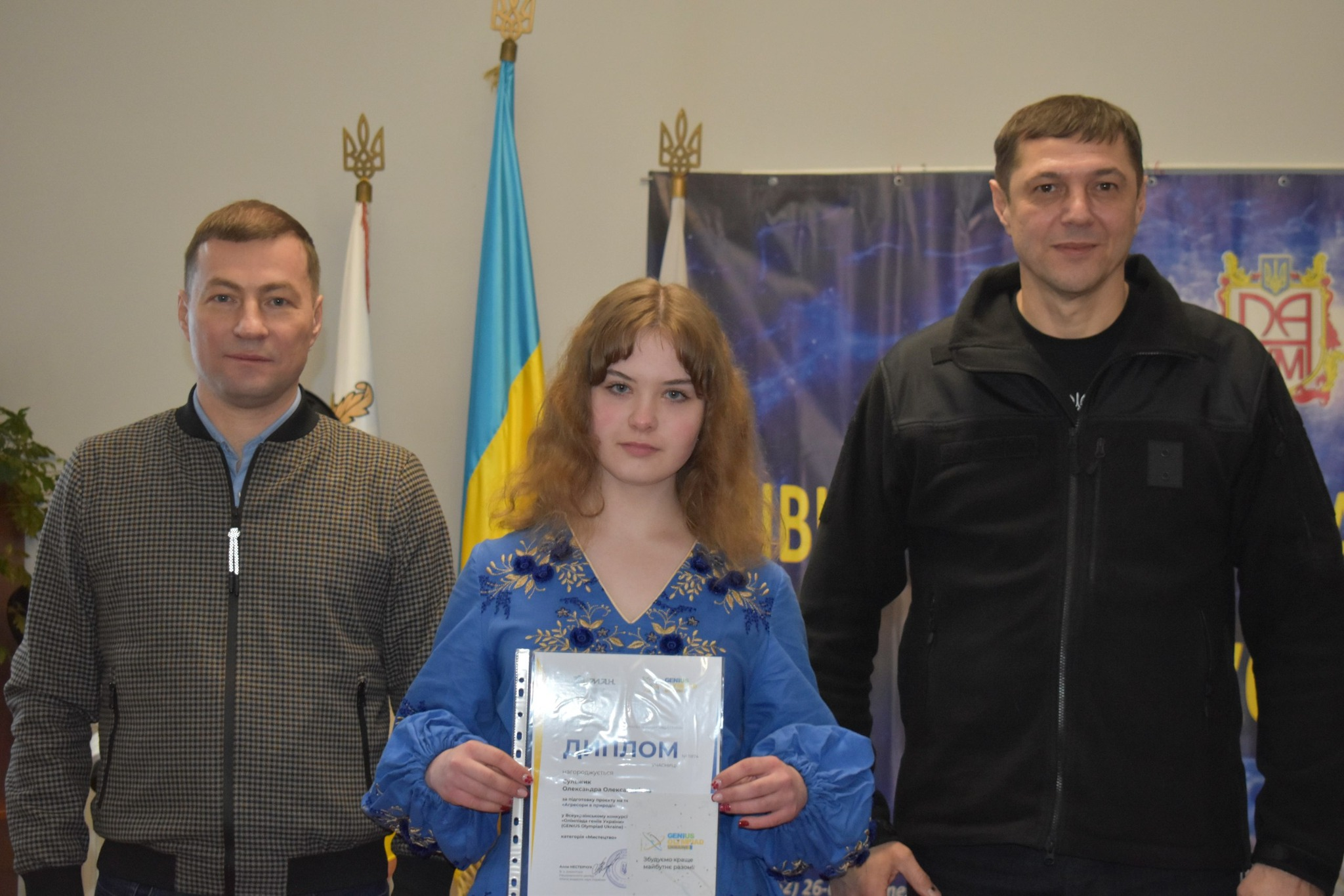 Переможець «Олімпіади геніїв України», Андрій Карауш та Сергій Подолін