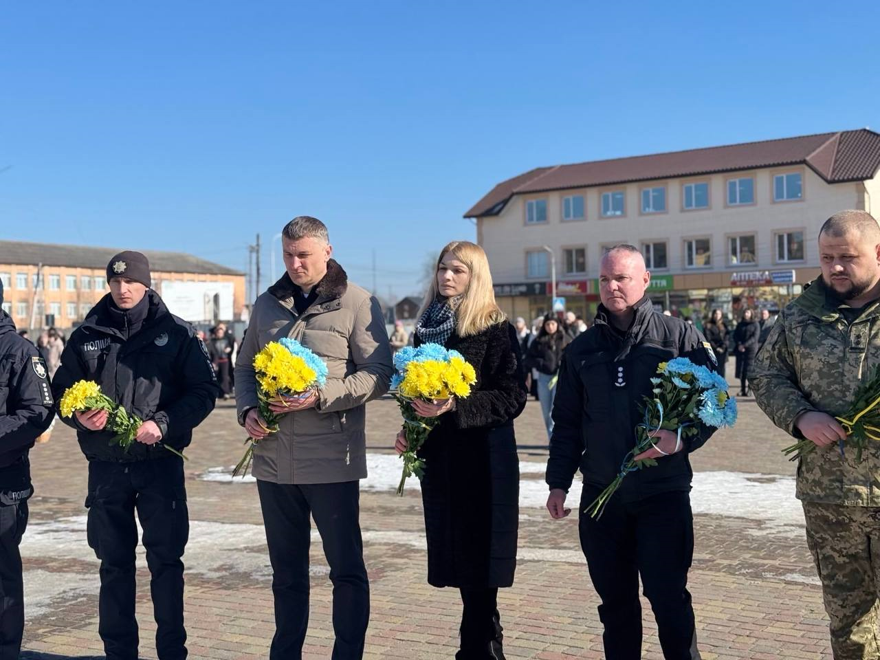 Заступник голови Рівненської ОДА Олександр Кохан та керівники Сарненщини